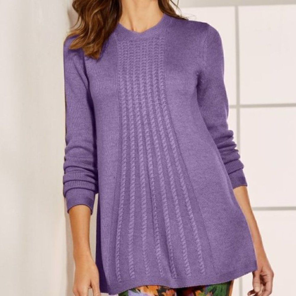 Soft Surroundings Sydney Wool Blend Sweater XS
